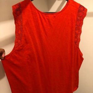 Ralph Lauren 3x Womens Red/Orange shirt
